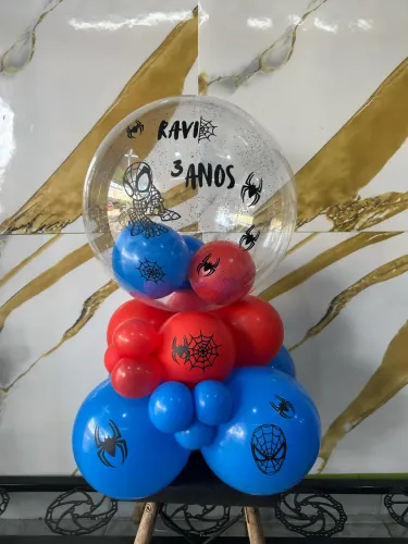 Balão centro de mesa personalizado 