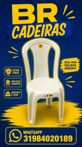 CADEIRA PLÁSTICA.