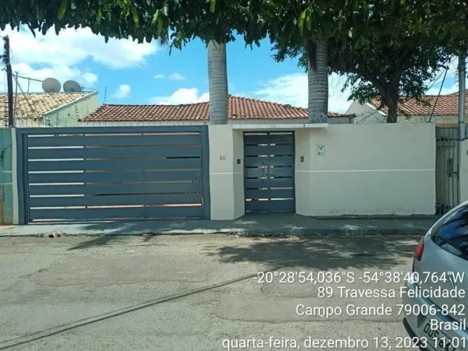 Casa 188,02m² com Terreno 360m² | Campo Grande-MS | Vila Bandeirantes - Próx. ao Shopping
