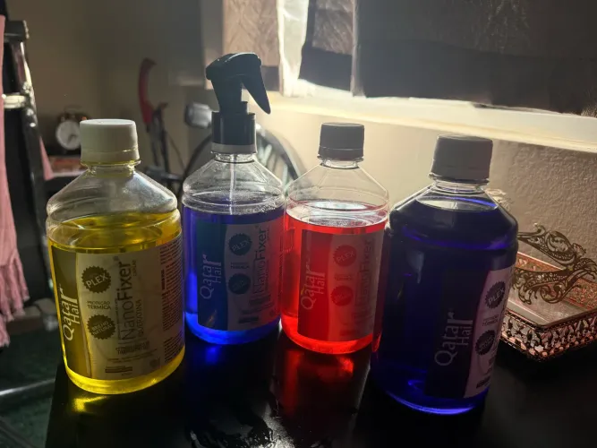 Nano Fixer a Jato 500ml Tróia Hair - Kit 4 Versões