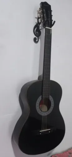 Violão Queens Preto Semi Novo
