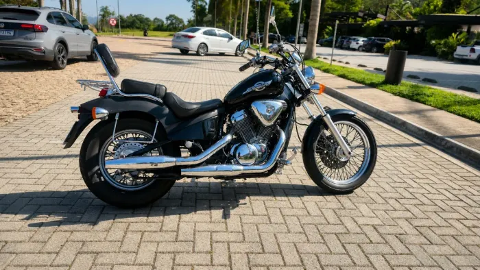 HONDA SHADOW VT 600 2003 | 47.573 KM | MANUAL E CHAVE RESERVA | IMPECÁVEL