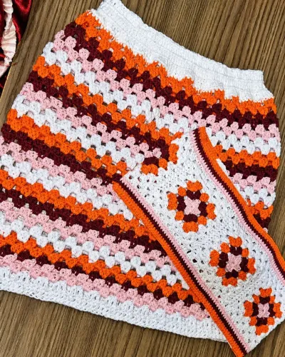 Conjunto crochê Tamanho P (36/38)