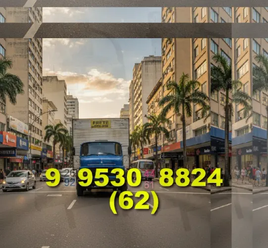 frete em caminhão baú nos setores Central e Oeste - serviço de qualidade e segurança