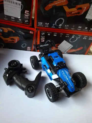 Carrinho controle remoto Shuttle. Vai com 2 baterias.