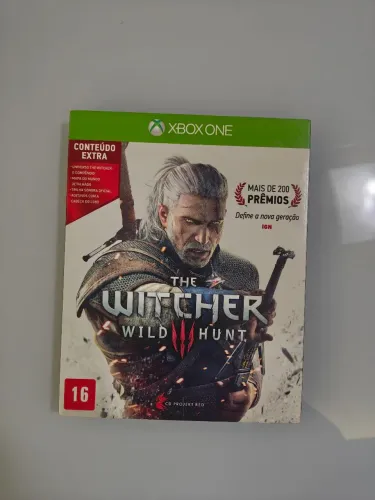 THE WITCHER 3 WILD HUNT XBOX ONE COMPLETO + CONTEÚDO EXTRA + CAPA PERSONALIZADA
