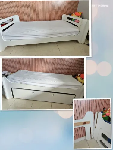 Mini Cama de madeira encaixe