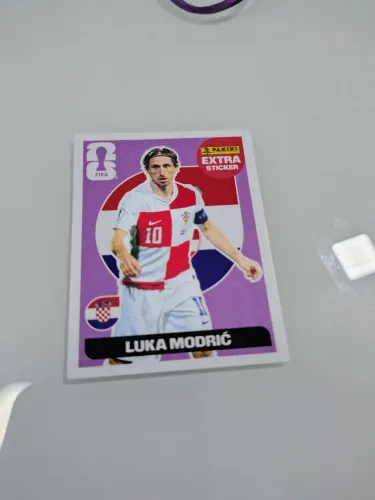 Figurinha extra Luka Modric Panini Copa 2026