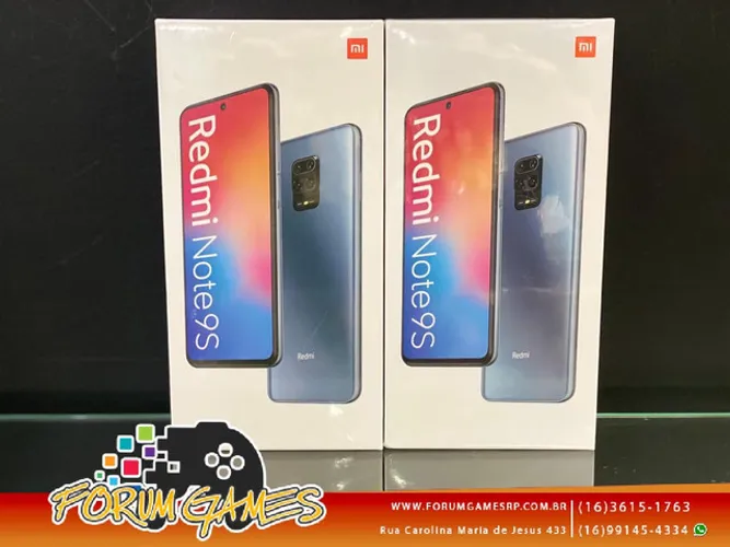 Redmi Note 9S Lacrados a Pronta Entrega