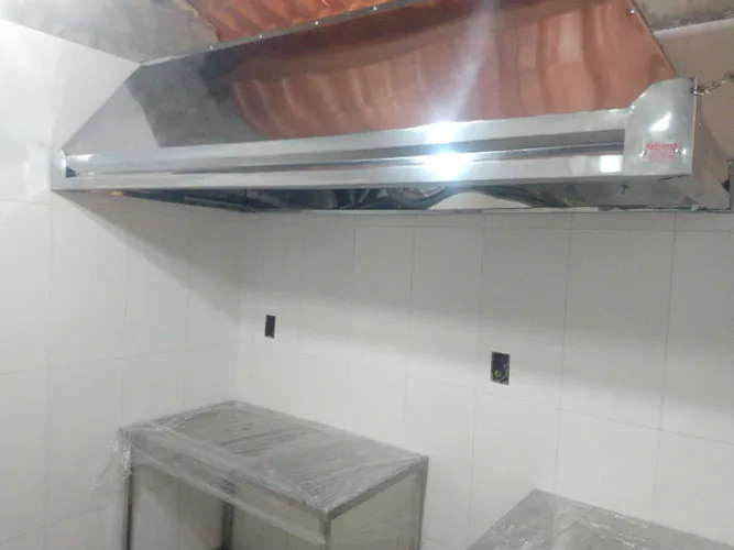 Cozinha industrial tudo em inox