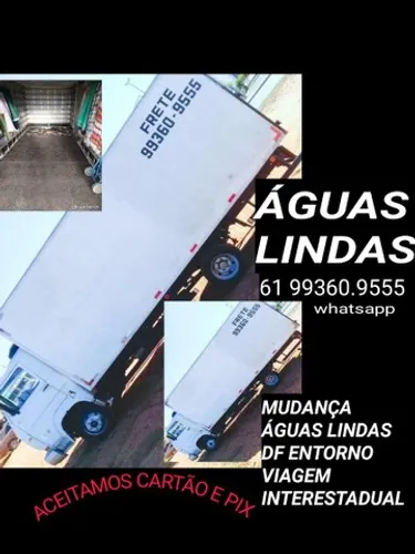 Frete Águas lindas DF interestadual 
