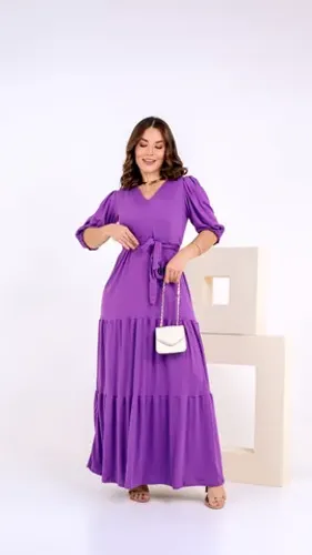 Vestidos longos baratos liso (garantimos modelo e cor)