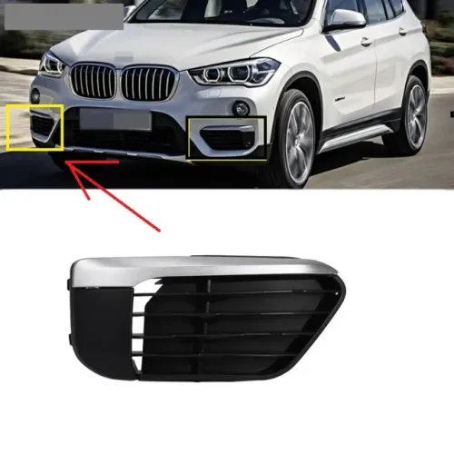 Grade Tela Farol de Milha Direita Bmw X1 2016 2017 2018 2019