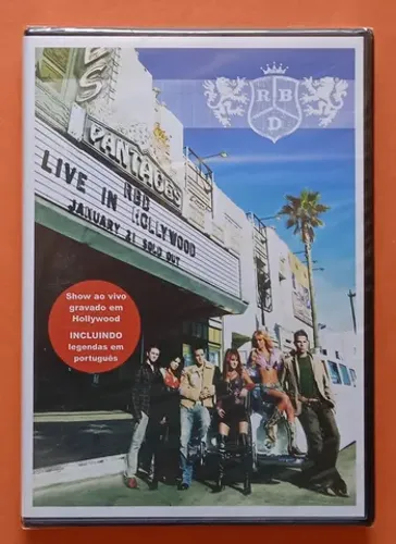 Dvd (Lacrado) RBD - Live In Hollywood)