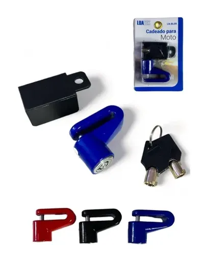 Cadeado Antifurto Para Disco da Moto
