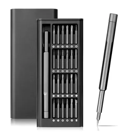 Kit De Chaves De Precisão 25 Peças C/ Estojo Desmonta E Monta Pc Game Celular z766