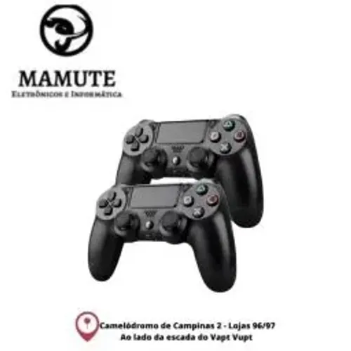 Kit 2 Controles Doubleshock Ps4 Sem Fio