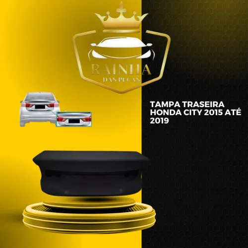 Tampa Traseira Honda City 2015 até 2021