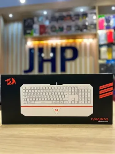 Teclado Membrana Branco Karura 2 K502W-N - Loja Física 