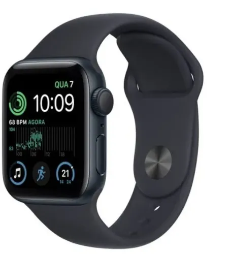 Apple Watch Se 2 40 mm Preto (2023) | Lacrado Novo | Loja Fisica