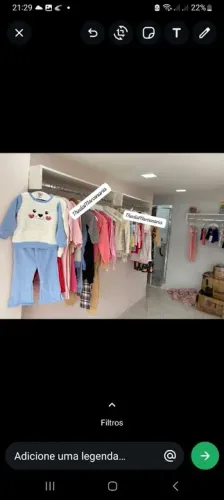 Arara, Cabideiro p/ loja ou closet