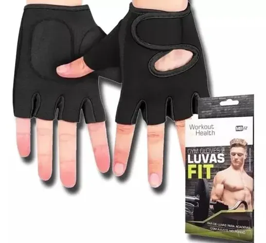 Luva Fit para Academia - Conforto e Proteção | Novo