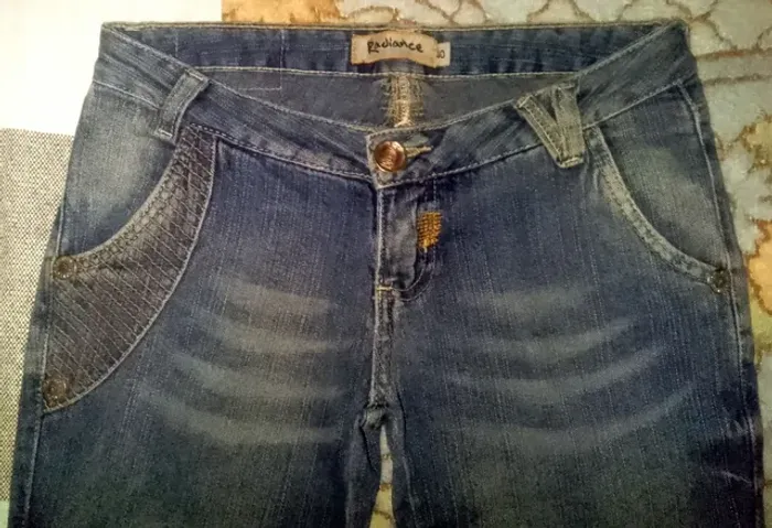 2 CALÇAS JEANS FEM. N°40.