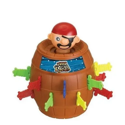 Brinquedo Barril Pula Pirata Fu3254