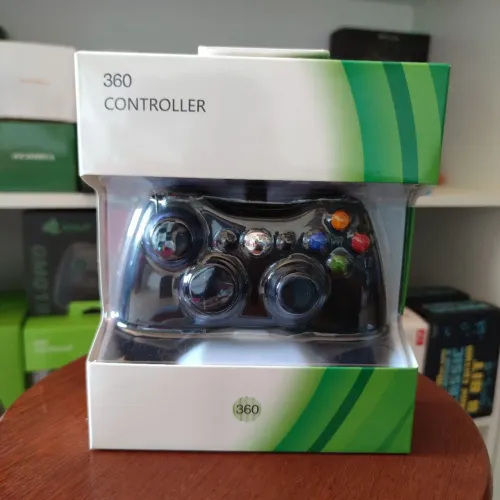 Controle Xbox 360 e Pc com fio USB 