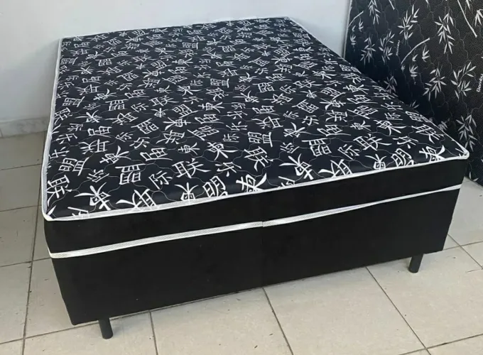 Cama Box casal mola ensacadas