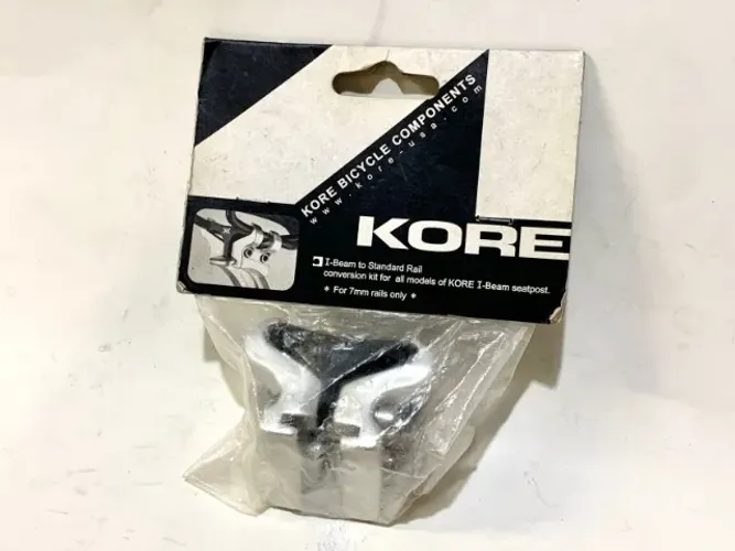 Adaptador de canote Kore para selim de trilho tubular