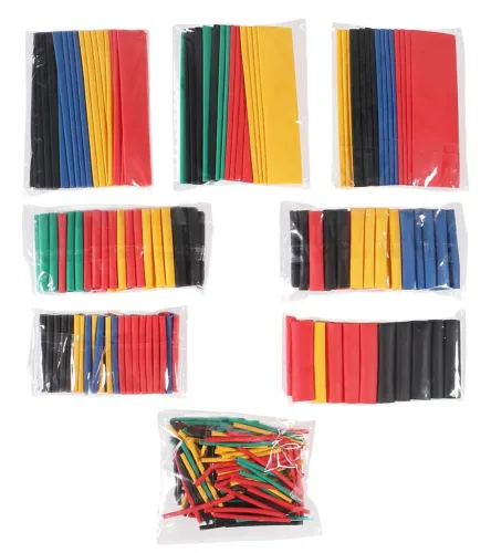 Kit 328 Peças Espaguete Tubo Termo Retrátil Isolante Colorido