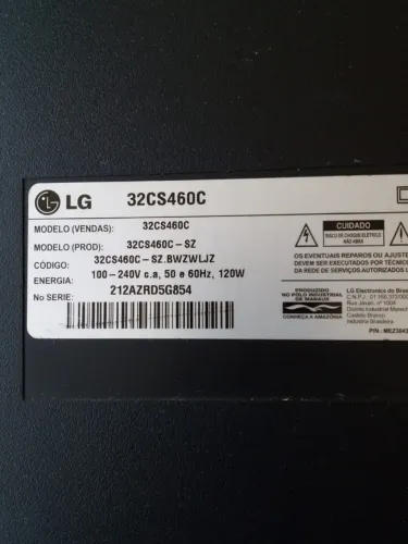 TV LG 32CS460C (RETIRAR  PÇ OU ARRUMAR)