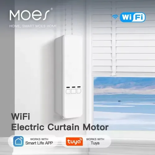 Motor de Cortina Inteligente MOES Wi-Fi