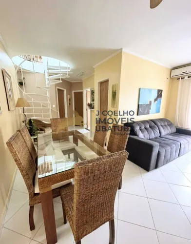 Apartamento cobertura para locação definitiva com 4 quartos sendo 2 suites na praia das to