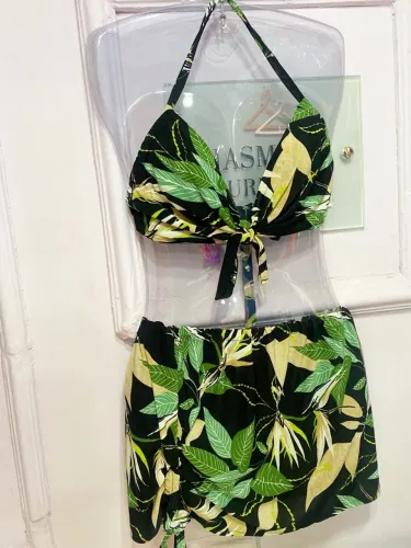 Conjunto de Praia Tropical