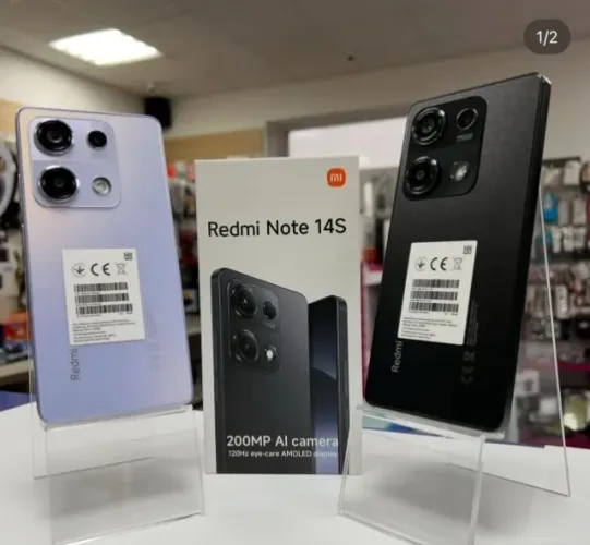 Celular Redmi Note 14S 256Gb 08Gb Ram Lacrado Lançamento Garantia