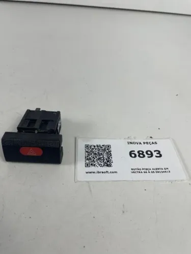 Botão Pisca Alerta Gm Vectra 96 Á 05 09134513