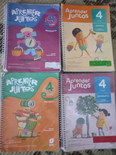 Livros Aprender Juntos - 4º Ano
