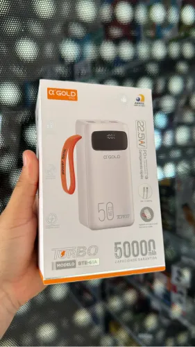 Carregador turbo portátil power Bank profissional 50000mAh
