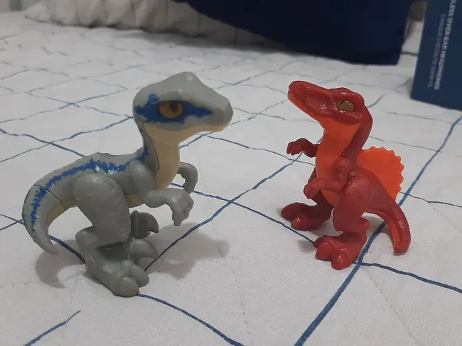 Velociraptor e Spinossauro - Imaginext