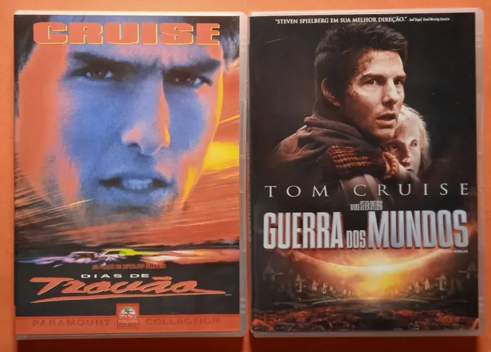 DVD - Dias de Trovão e Guerra dos Mundos (Tom Cruise)
