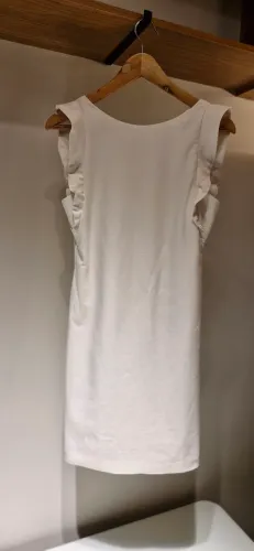 Vestido Zara off-white 