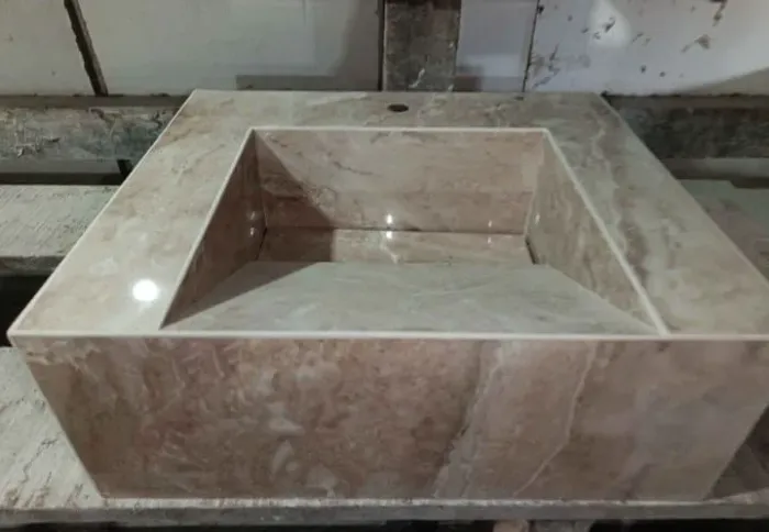 Pia para banheiro em porcelanato