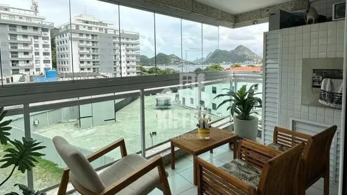 Apartamento com 2 quartos à venda, 86 m² por R$ 1.100.000 - Charitas - Niterói/RJ
