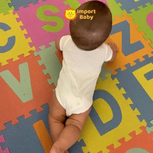 Tapete tatame letras 12 peças
