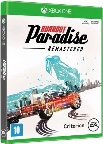 Burnout Paradise Remasterd Xbox One (jogo novo - lacrado - mídia física)