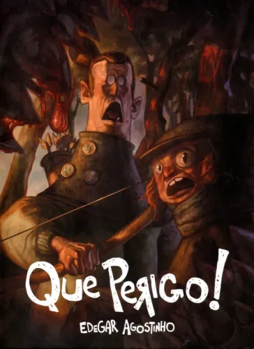 Mangá - Que Perigo! / Edegar Agostinho (Com dedicatória e autografado)