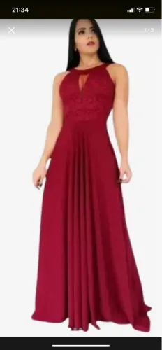 Vestido de festa Marsala G/42 à 44