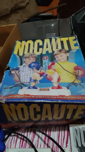 Jogo de Boxe Nocaute - Vintage
